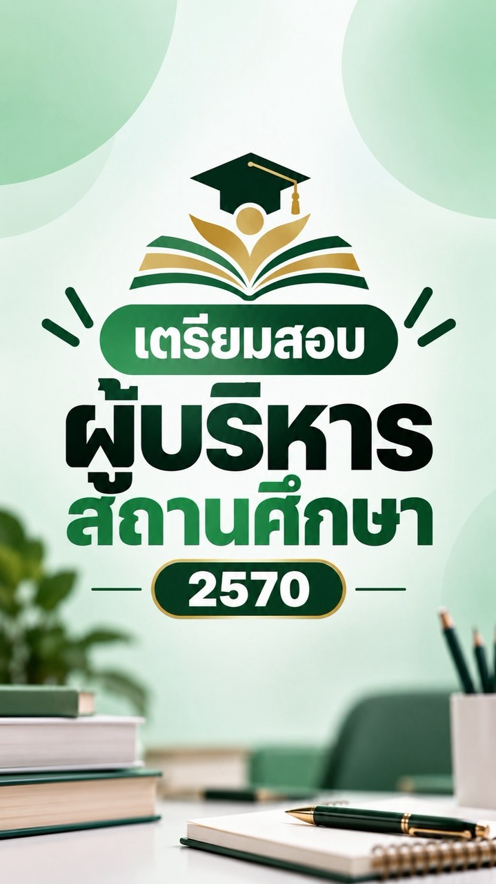 สอบ ผู้บริหารสถานศึกษา  2570