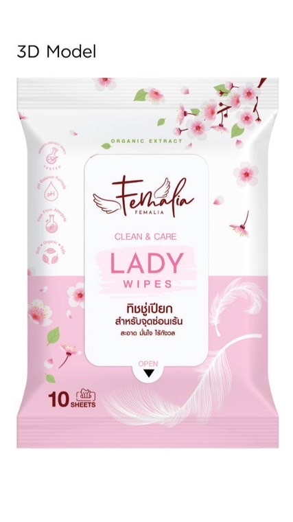 Kol Femalia lady wipes