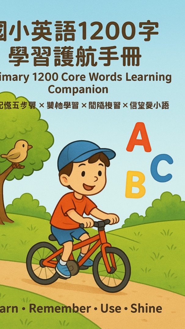 記憶單字五步驟-教育部1200單字