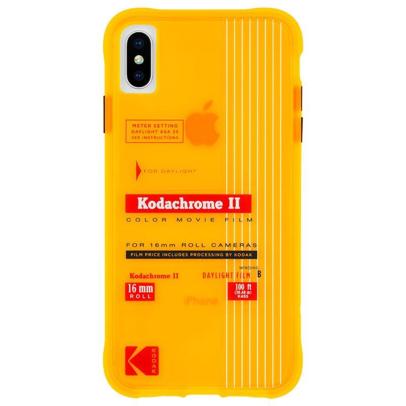 iPhone Xs Max Kodak 柯達聯名款強悍防摔殼 - 經典黃