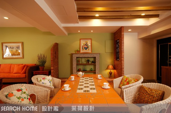 8個磁磚拼貼鄉村田園宅