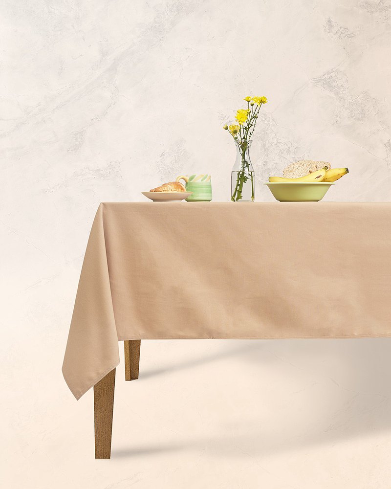 【淡季促銷】Han&Co. Table Cloth – Cookie Cream color tablecloth HCTCB07 桌布