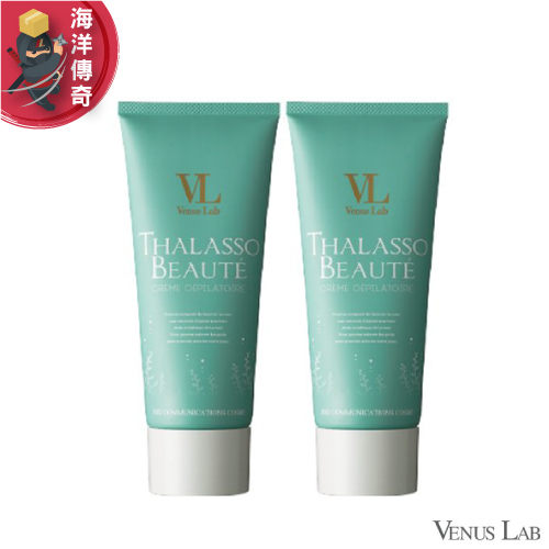 【海洋傳奇】【日本出貨】Venus Lab SPA 海藻泥除毛膏 200g 全身可用【2入組】