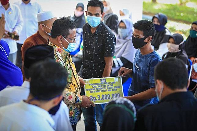 Penyaluran Zakat Baitul Mal Banda Aceh Capai Rp9 7 Miliar Antaranews Com Line Today