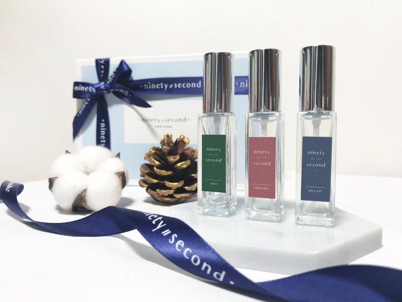 【送禮首選】10mL 香水禮盒三瓶組 | 自選款式 | ninety second