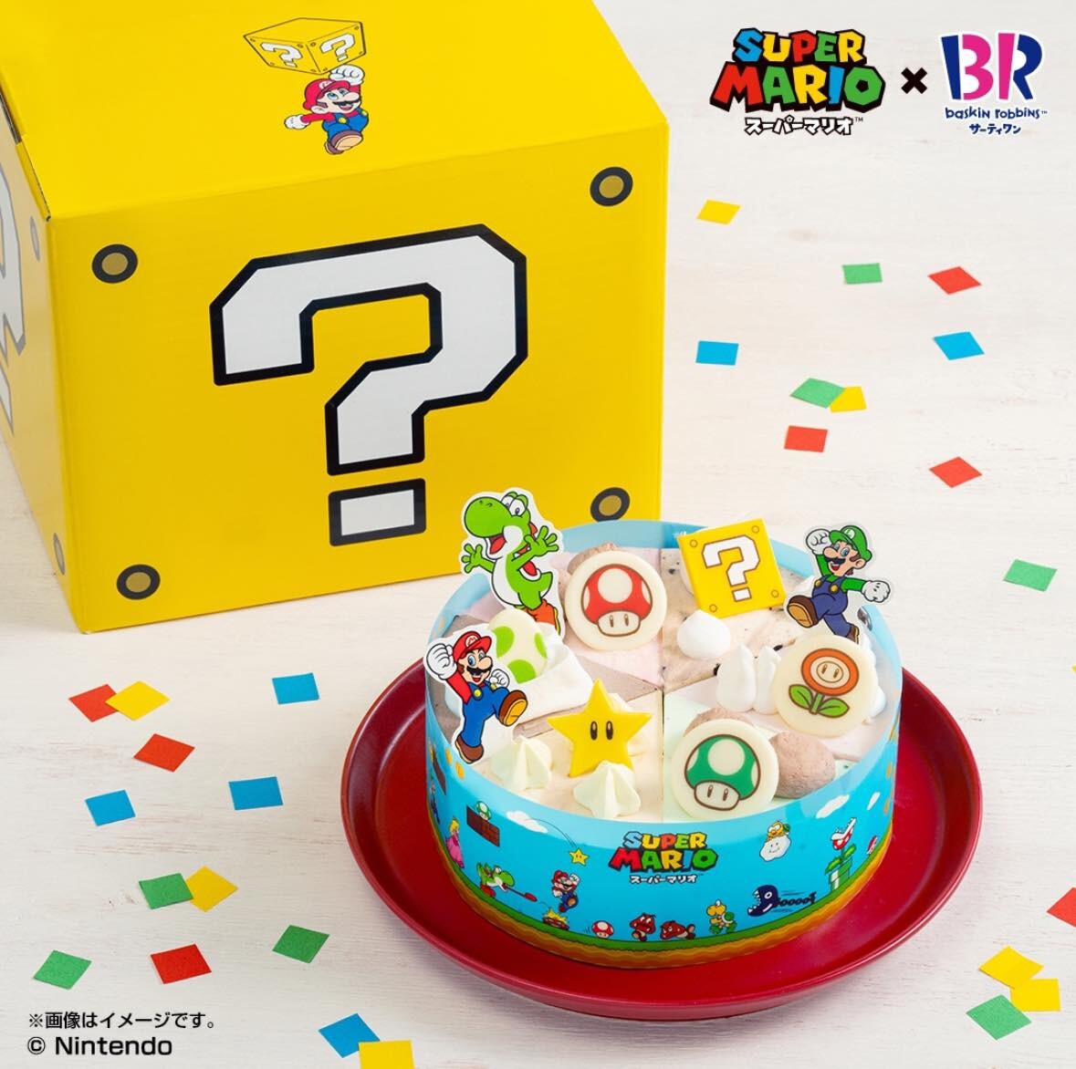 台灣開賣！「31冰淇淋 x 超級瑪利歐」聯名可愛登場，超級蘑菇、1UP蘑菇化身新口味必吃