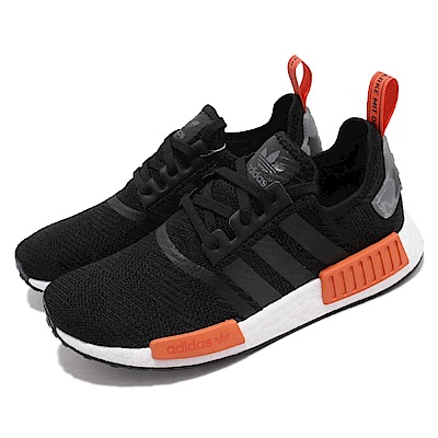 品牌: ADIDAS型號: AQ0882品名: NMD_R1配色: 黑色 橘色特點: 愛迪達 明星款 boost中底 球鞋 黑 橘