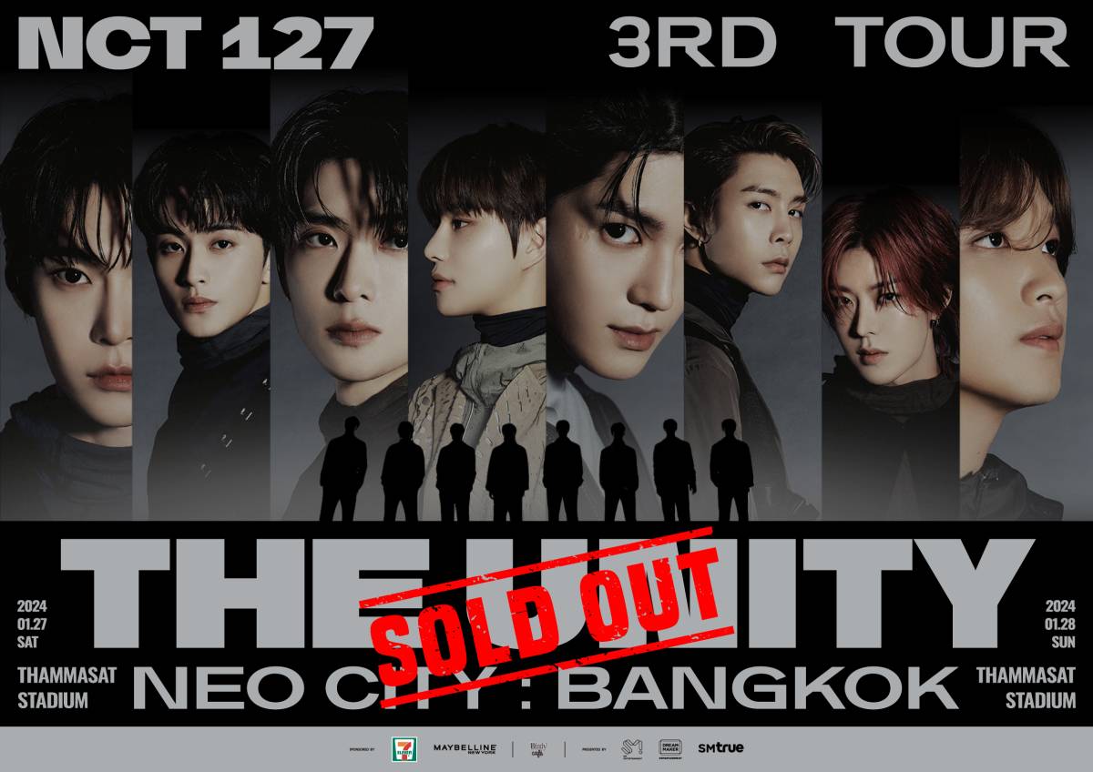 NCT 127 3rd Tour ‘NEO CITY : Bangkok – The Unity’ Sold Out Tickets at Thammasat Stadium