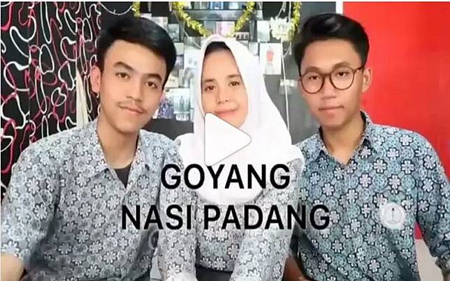 Goyang Nasi Padang 3 Remaja Berseragam Viral, Netizen: 