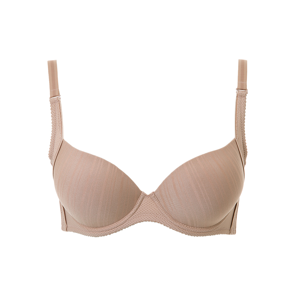 黛安芬-t-shirt bra輕軟鋼圈無痕款 b-c罩杯內衣 經典裸｜e002505 5g