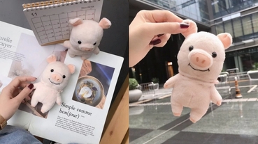 冬天最佳療癒小物！毛絨絨的「粉紅豬AirPods保護套」狂噴少女心，充電位置好害羞～