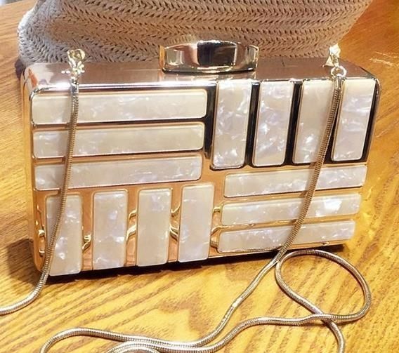 晚宴包2019新款禮服名媛包旗袍手包女手拿包宴會包包高檔百搭斜挎晚宴包 名創家居館