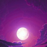 月光下的霓