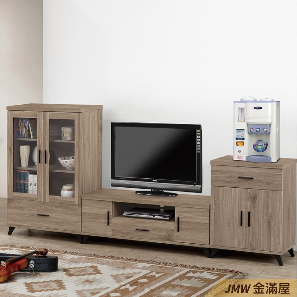 【商品特色】現代設計感深受大眾族群喜愛【商品規格】寬260x深40x高121.5(公分) 材質:1.正面 . 面板 . 側板木芯板 . 耐磨面 2.抽屜採用高級鋼珠滑軌 . 抽牆實木 3.高級油壓緩衝