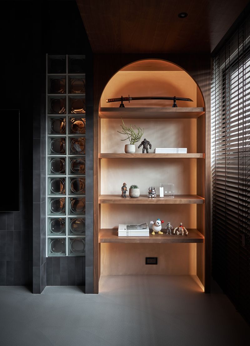 玻璃磚；空間設計；室內設計