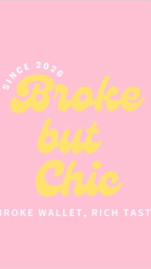Broke but Chic
