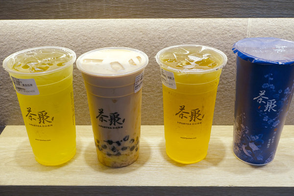 南京三民站飲料店-茶聚茗品，南京三民手搖杯，南京東路五段飲料店，自然回甘的現泡手搖茶，無糖也好喝的健康手搖飲料(含茶聚菜單)