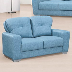 微笑貓抓皮雙人沙發