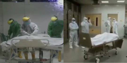 Memilukan Begini Potret Jenazah Pasien Corona Disalatkan Tim Medis Tanpa Keluarga Merdeka Com Line Today