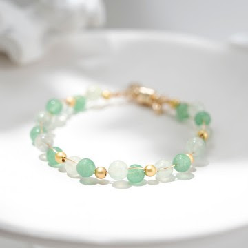 綠東陵葡萄石手鍊