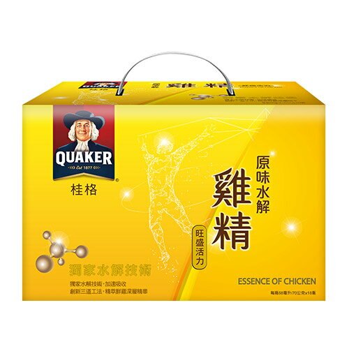 桂格原味水解雞精68ML x18入/盒【愛買】