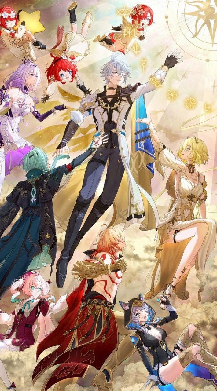 崩壞：星穹鐵道／原神／世界計畫 聊天.對戲.送圖.繪畫群