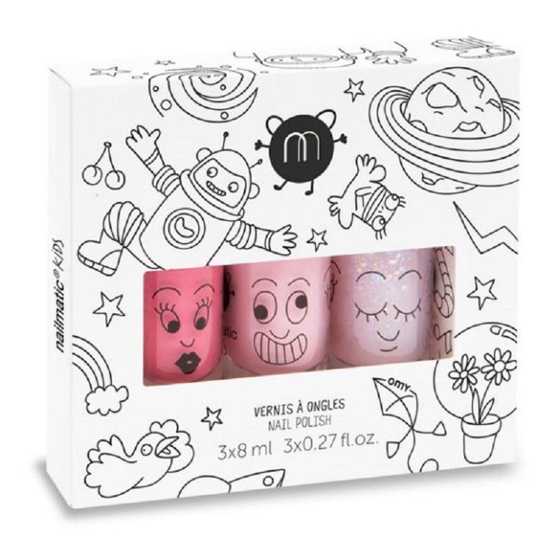 宇宙水漾亮彩指甲油(3入)