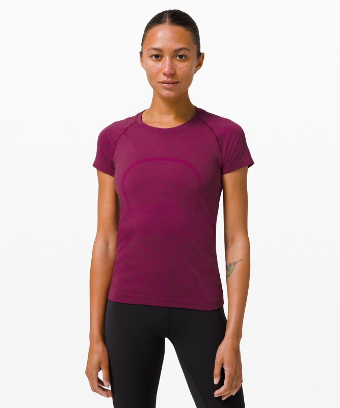 Go ahead, get sweaty. The Swiftly Tech collection, powered by seamless construction, is the ultimate