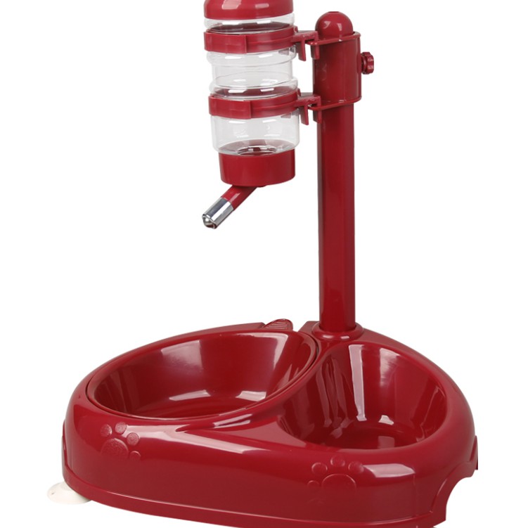 名稱：狗狗飲水器主要材質:環保ABS材質尺寸：高35cm、底長35cm、底寬26cm水瓶容量：400ml保固期：30天【訂單註意】★蝦皮代開發票，發票如需開立統編擡頭，請結帳前，務必填寫完整。★下單前