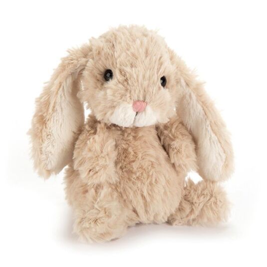 英國 JELLYCAT Yummy Bunny 經典兔子迷你安撫玩偶 燕麥色 13cm
