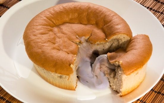 【山田村一】半熟凹蛋糕 芋泥