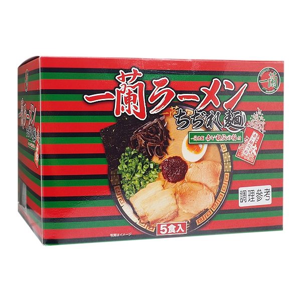 日本 一蘭拉麵 捲麵(132g x 5包)小三美日