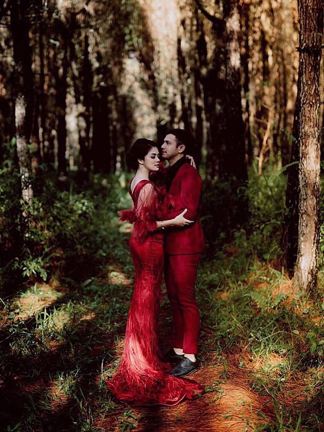 Prewedding Rifky Balweel-Biby Alraen. (Instagram/kenshieliemua)