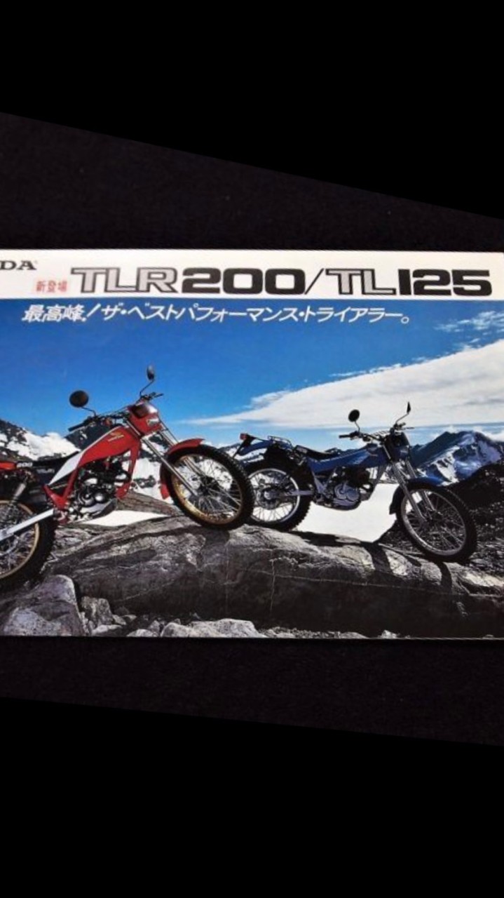 ペガサス教　TLR200 TL125  TLM50