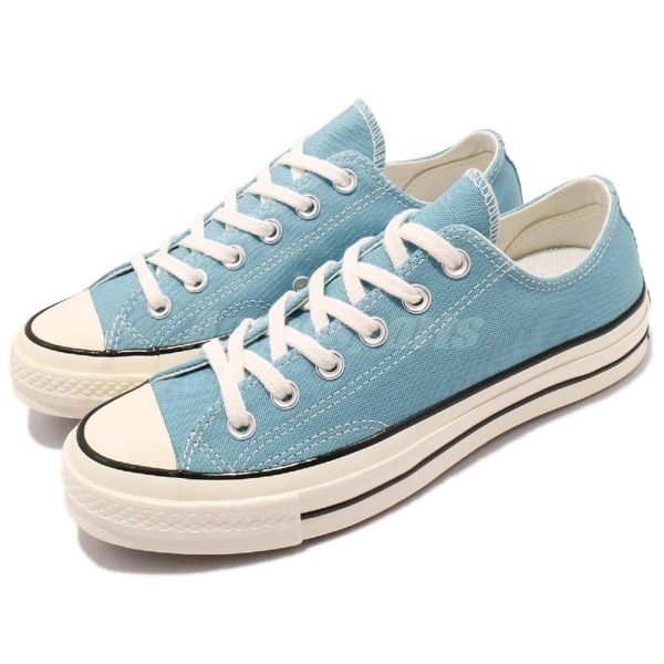 Converse Chuck Taylor All Star 70 藍 水藍 奶油底 1970 男鞋 女鞋 低筒 帆布鞋【PUMP306】 161444C