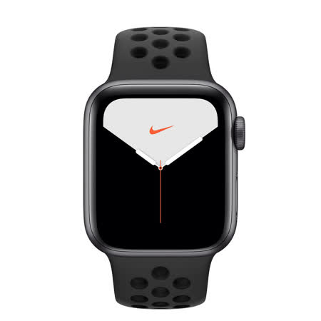 *Apple Watch S5 Nike GPS版 44mm *隨時顯現的顯示器 *Retina 顯示器 *App快速查看心率 *上百款錶面個人化搭配