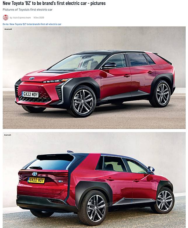 續航力近600 公里 註冊文件透露toyota 首款電動車名稱 自由電子報 Line Today