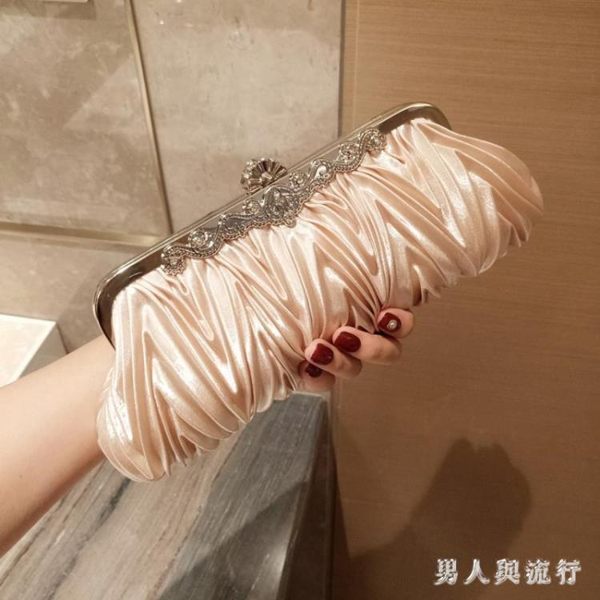 2019新款晚宴包宴會名媛手拿包旗袍晚禮服包包新娘高檔手包女氣質