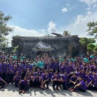 นักเรียนโรงเรียนค่ายบางระจันวิทยาคม