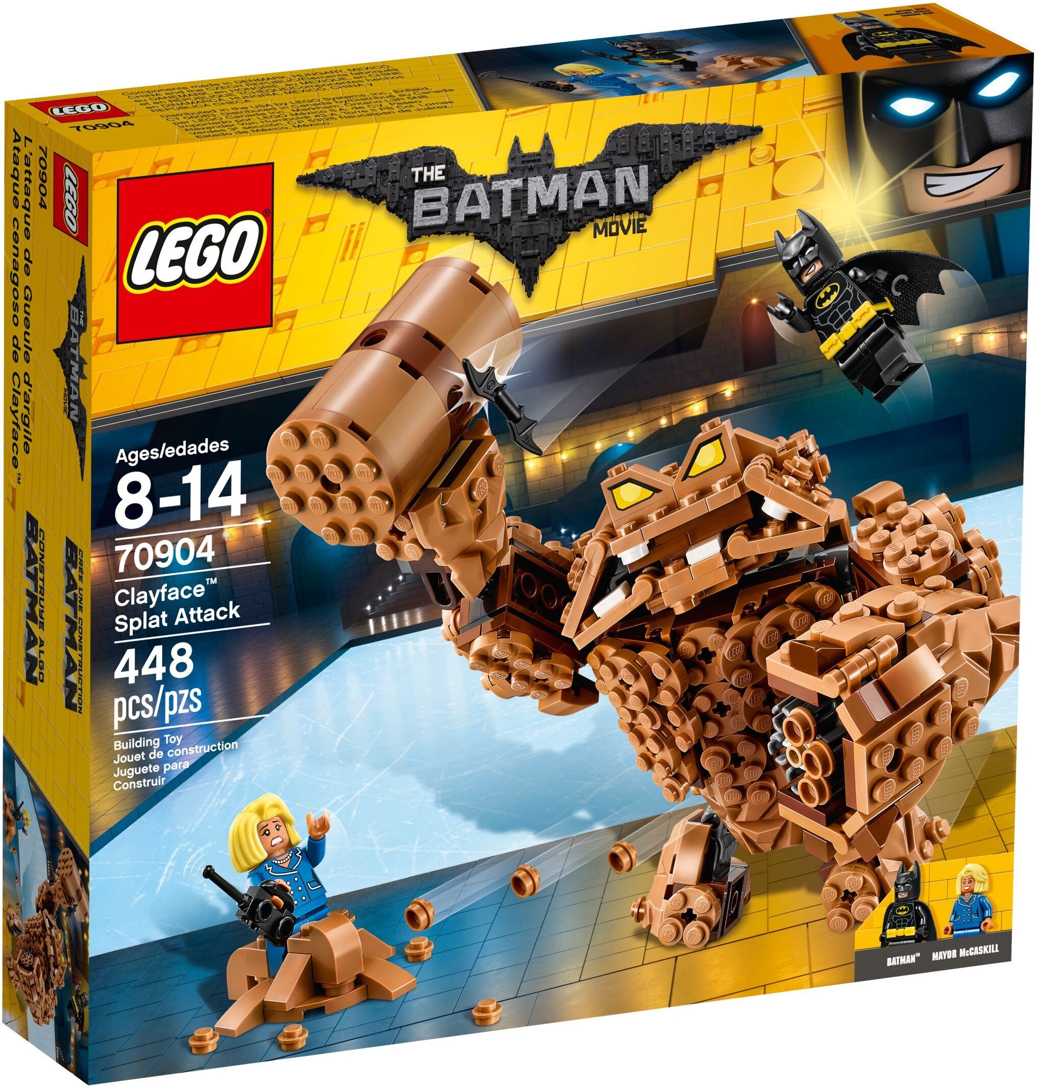 ☆勳寶玩具舖【現貨】LEGO 樂高 蝙蝠俠電影 70904 泥人猛擊 Clayface Splat Attack