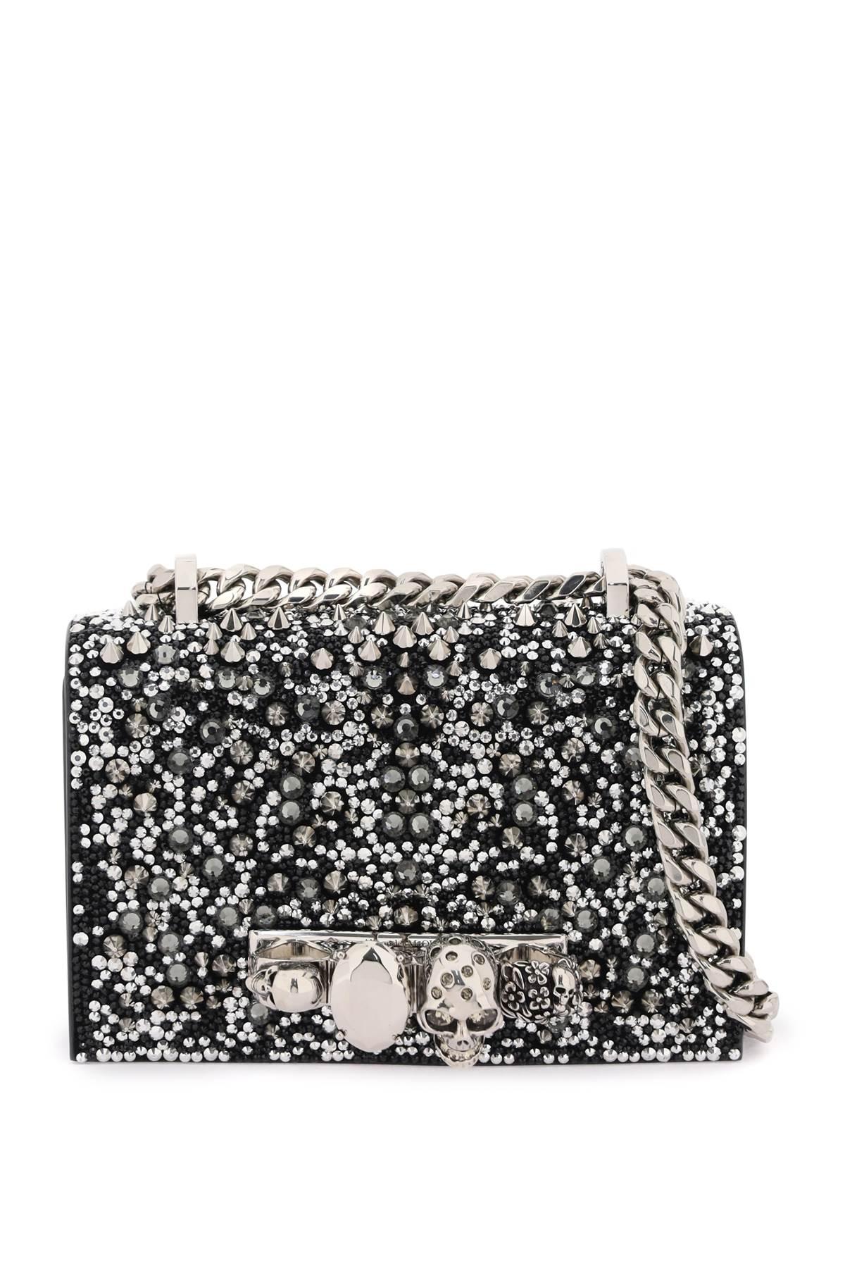 ALEXANDER MCQUEEN Mini Jewelled Satchel bag