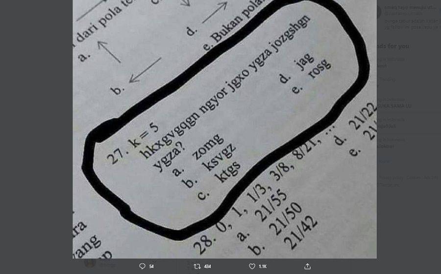 Utbk Dimulai Para Peserta Keluhkan Kemunculan Soal Bahasa Panda Hai Online Com Line Today