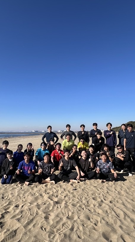 煩悩浜ダッシュin幕張の浜