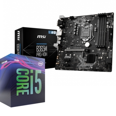 INTEL I5-9400F B365M PRO-VDH