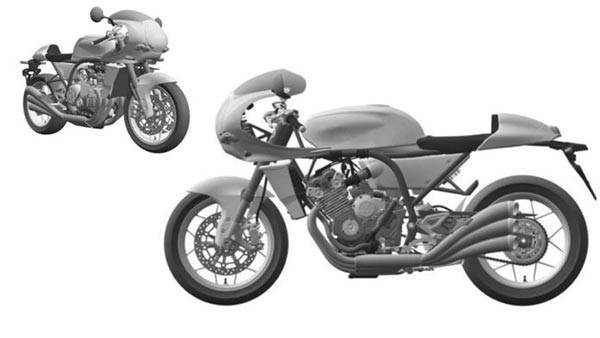 Honda Patenkan Desain Cafe Racer dengan Mesin 6 Silinder 