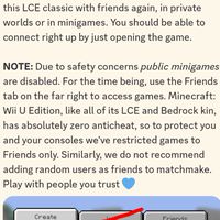 Pretendoでwiiuマイクラ復帰した人集まれー！