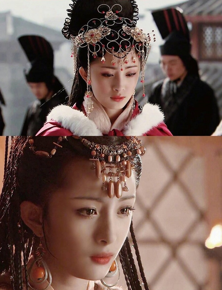 古裝劇同款「異域美女」造型5：楊冪 飾演《王昭君》王昭君