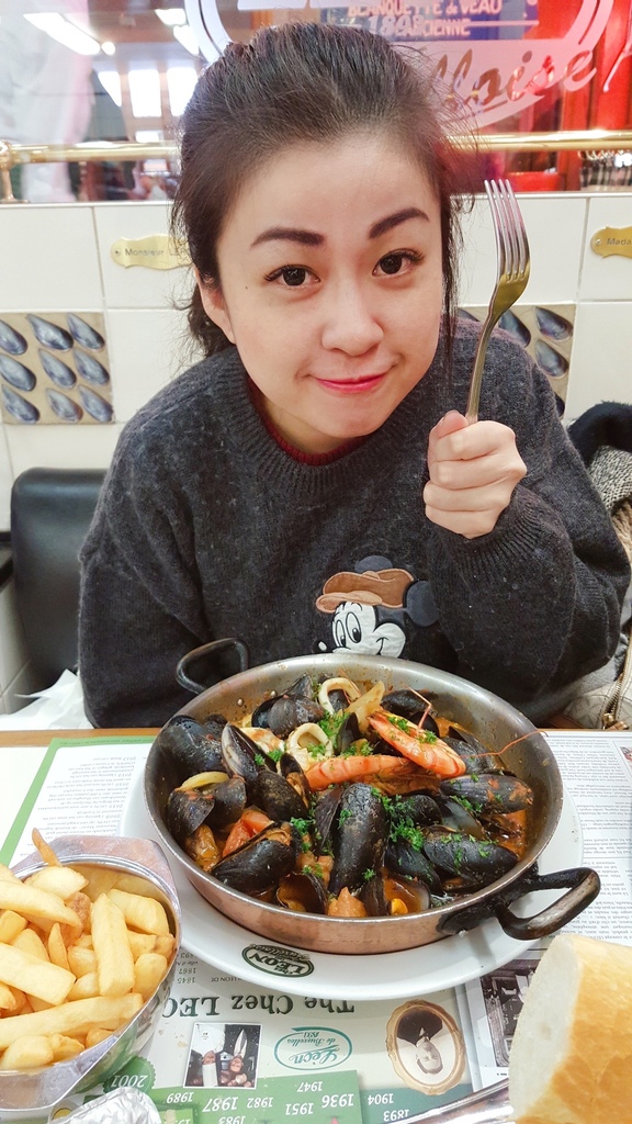 比利時布魯塞爾必吃美食 百年歷史淡菜餐廳 Chez Léon