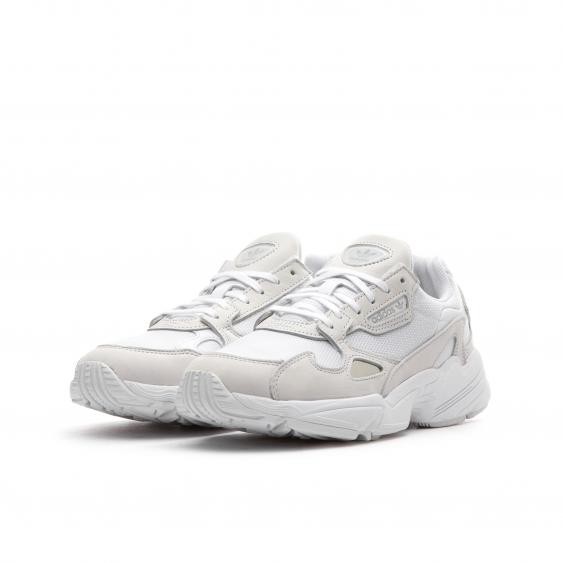 下標前請先詢問庫存Adidas Originals Falcon 全白 老爹鞋 復古 休閒 慢跑鞋 B28128尺寸:22.5-25CM定價:3690售價:3200