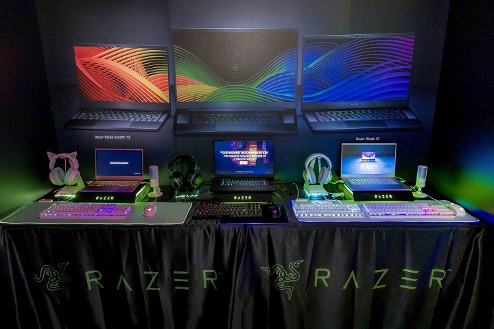 Razer Blade Stealth 13 全球最最輕薄電競筆電登台，同步展示 Viper 電競滑鼠、Huntsman TE 電競鍵盤